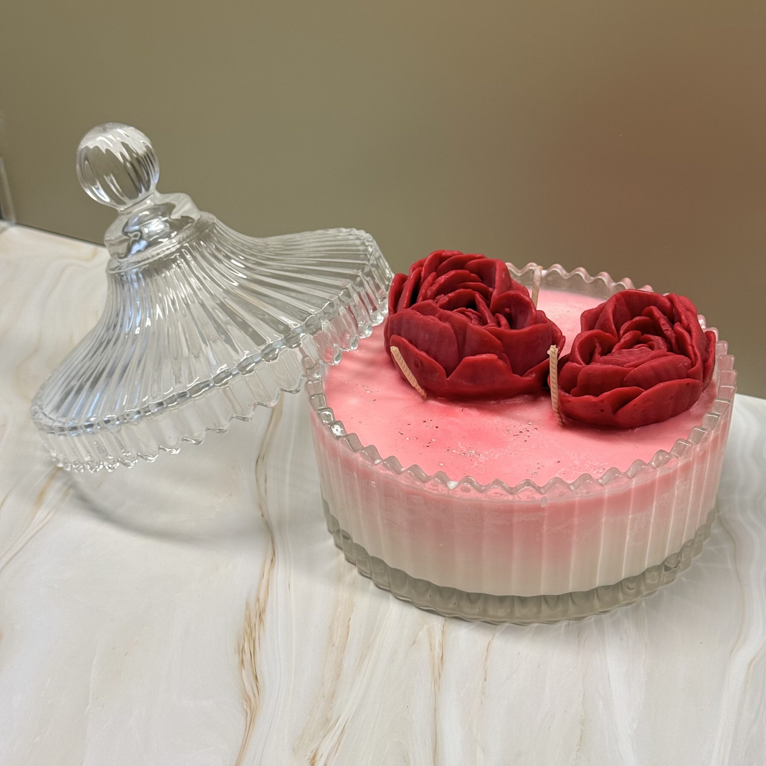 Sojavaha küünal klaasist kaanega 460g 2 Sojavaha küünal klaasist kaanega 460g - Image 2