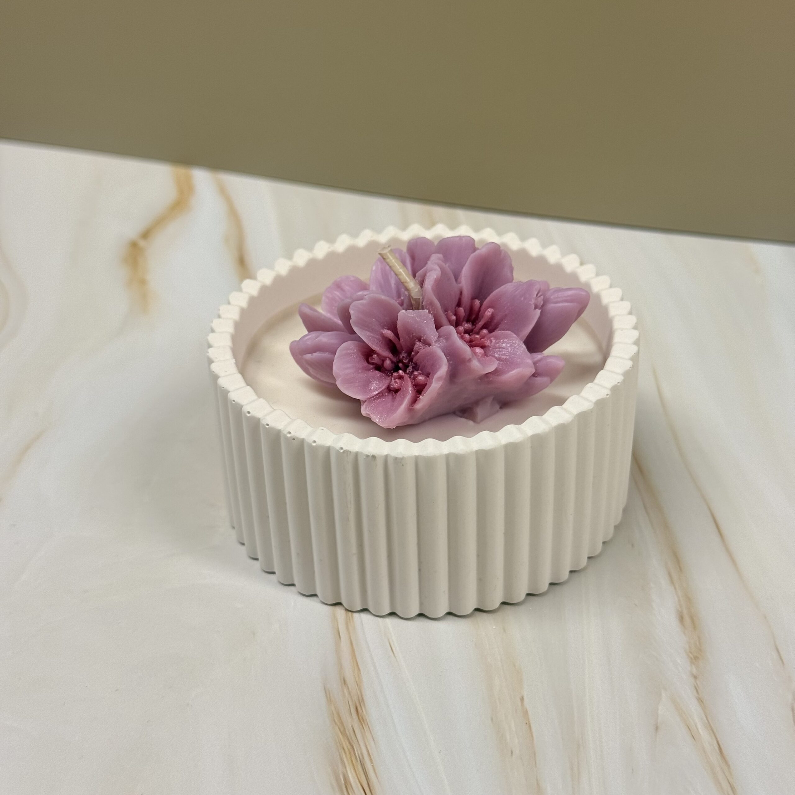 Sojavahaküünal Meresool ja orhidee 4 Sojavahaküünal Meresool ja orhidee - Image 4